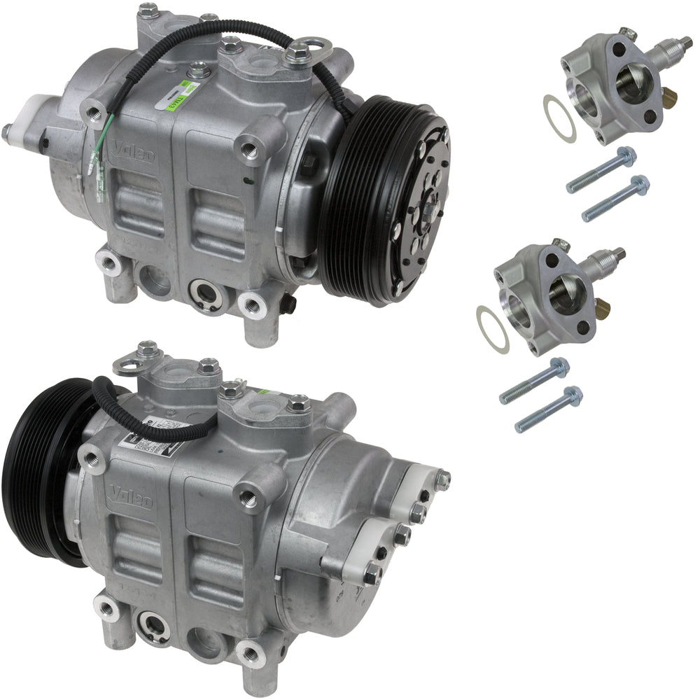 Omega Compressor TM-43 8PK 156mm 24V with fittings 20-43735-24