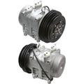 Omega Compressor TM-65 4GR 2B220 19mm 2A260 24V with fittings 20-65133-24