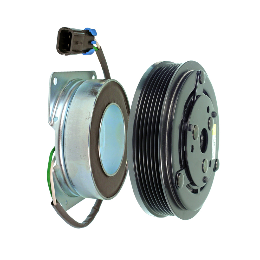 Omega Clutch PV6 6in 12V 2 Wire York Comp 22-11304
