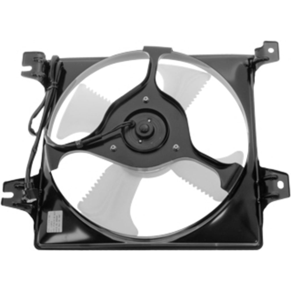 Omega Cooling Fan Assembly Condenser 99-02 Mits Gallant 2.4L 25-61091
