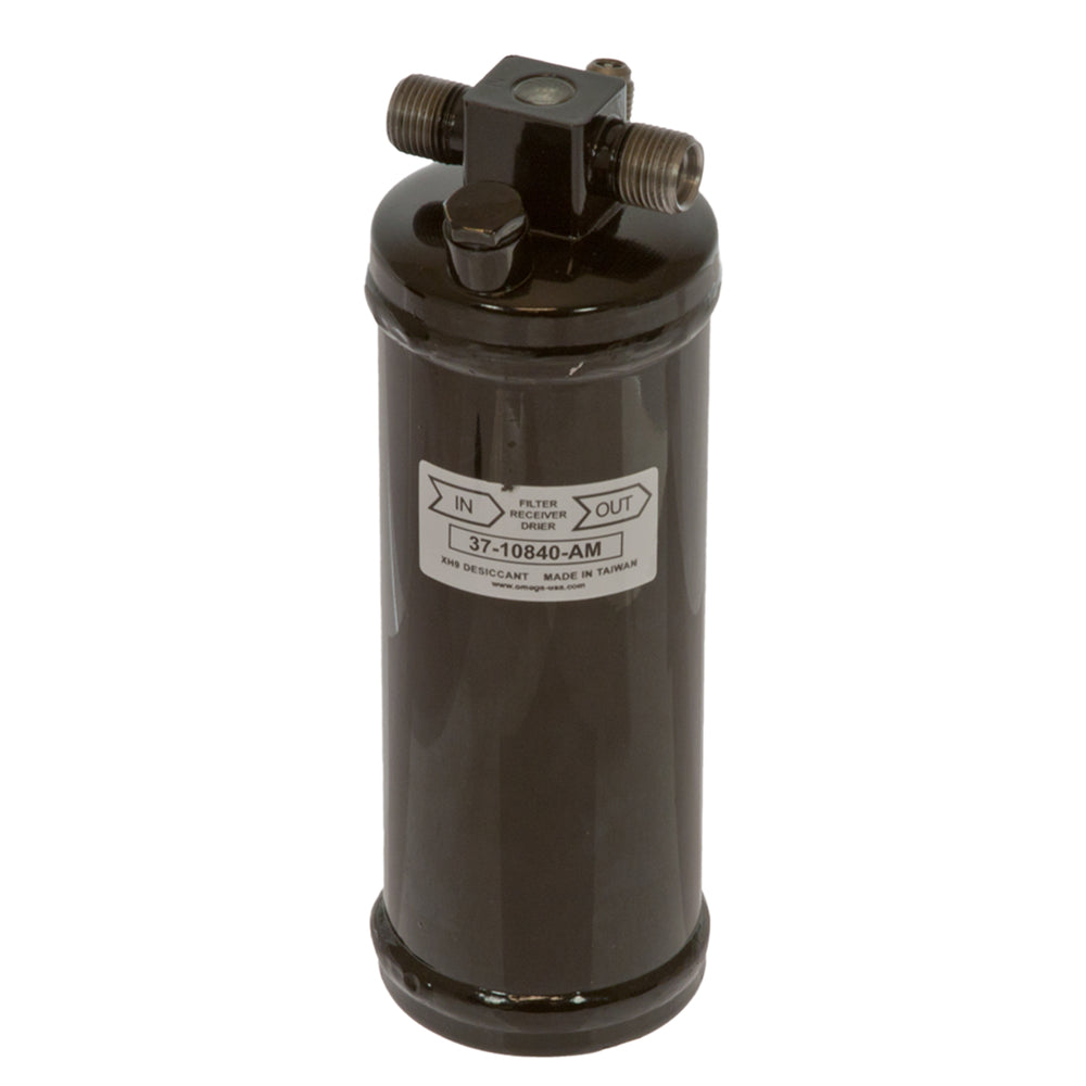 Omega Drier 2 1/2x8in 3/8MIO with lps PORT-1/4in Serv Port 37-10840-AM