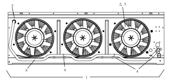 MCC 77-00274-11/Y19-CM303-11 Cm-3 Condenser, with skirt Grill, AC Unit