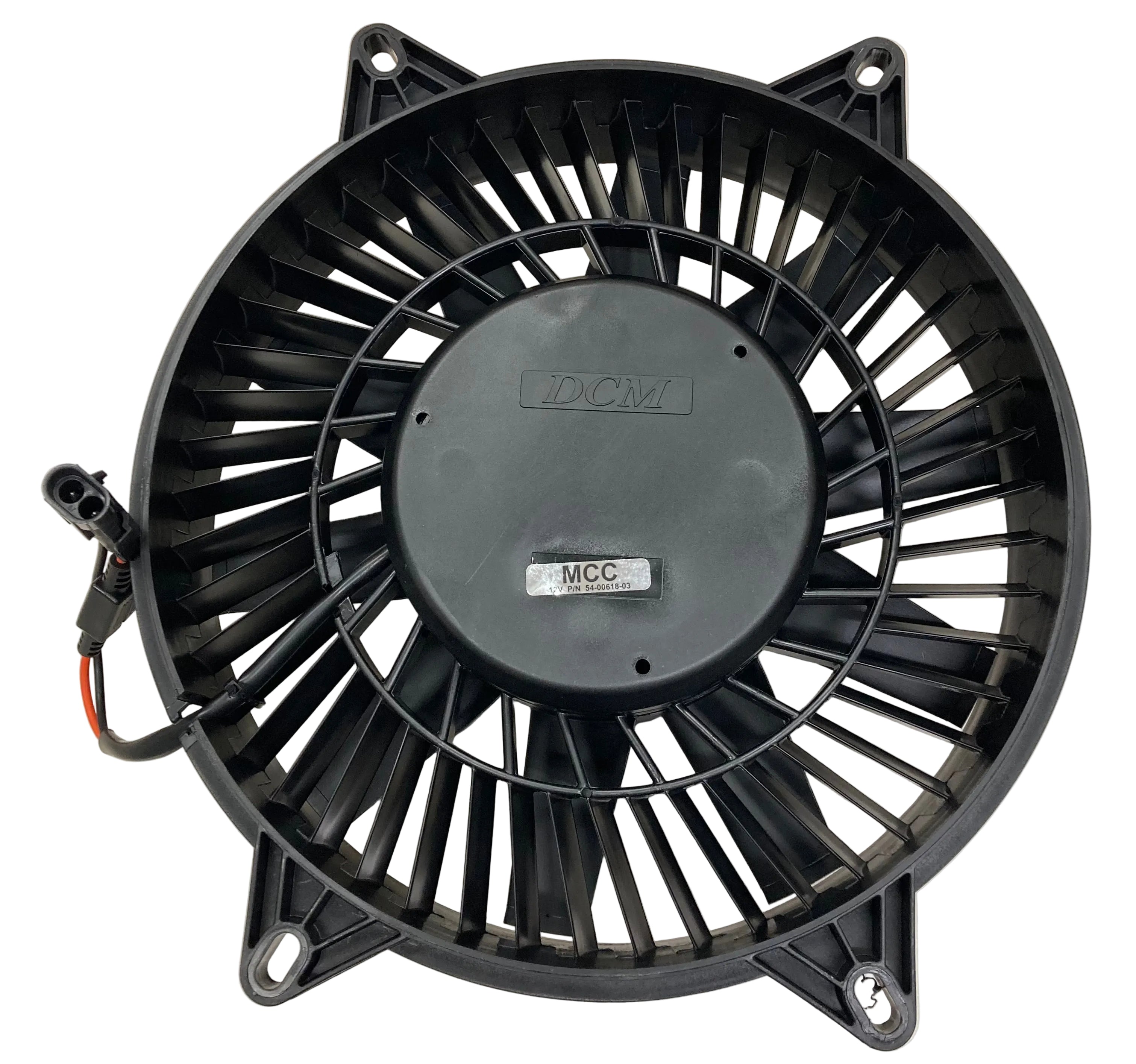 FAN & MOTOR 12 VDC (11") W/ 20 AMP FUSE W/P CONNECTOR 54-00618-03