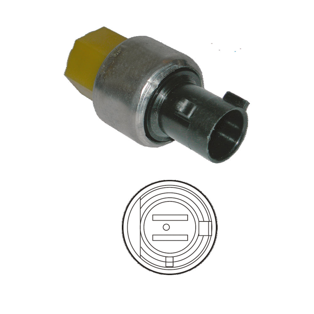 Omega Clutch Cycling Pressure Switch R134A - Female M12- MT0613