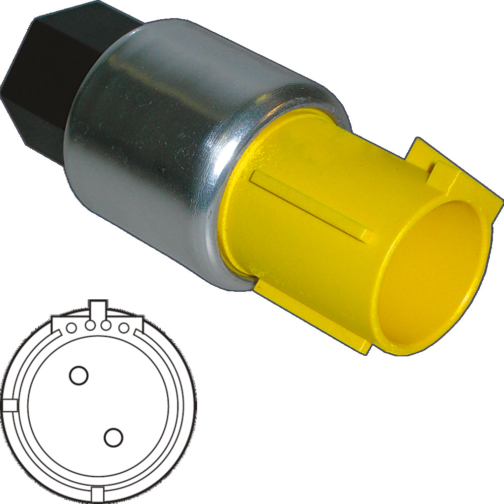 Omega Clutch Cycling Switch R134A-FEMALE M12-P1.5-(BRIGH MT1314