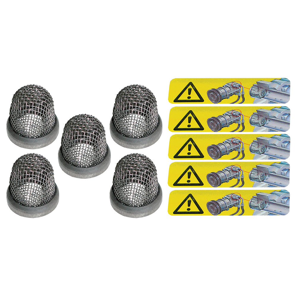 Omega 5 PK Compressor Guard Screen Size - 10.03mm MT1550