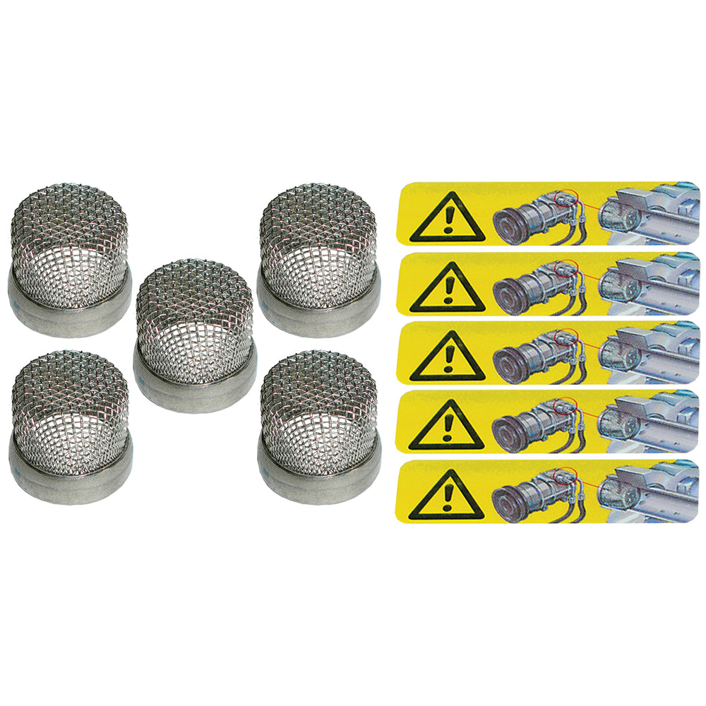 Omega 5 PK Compressor Guard Screen Size - 11.07mm MT1552