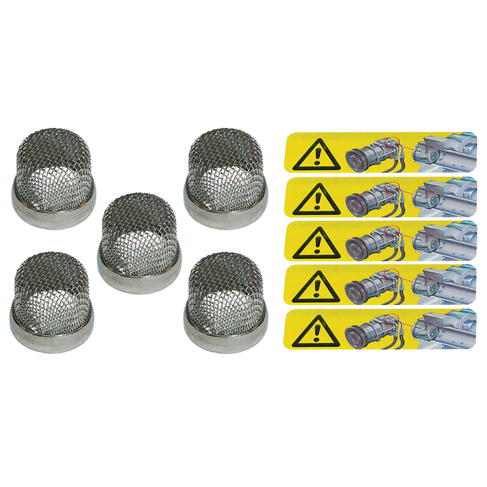 Omega 5 PK Compressor Guard Screen Size - 11.76mm MT1553