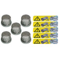 Omega 5 PK Compressor Guard Screen Size - 12.00mm MT1555