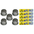 Omega 5 PK Compressor Guard Screen Size - 12.70mm MT1557