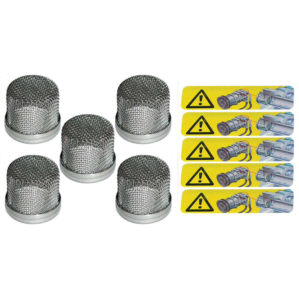 Omega 5 PK Compressor Guard Screen Size - 15.7mm MT1568