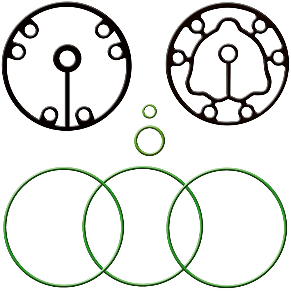 Omega Compressor Gasket Kit - Harrison/delphi HU6 MT2357