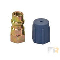 Adapter, 7/16 FFL x R134a, Low Side 314017