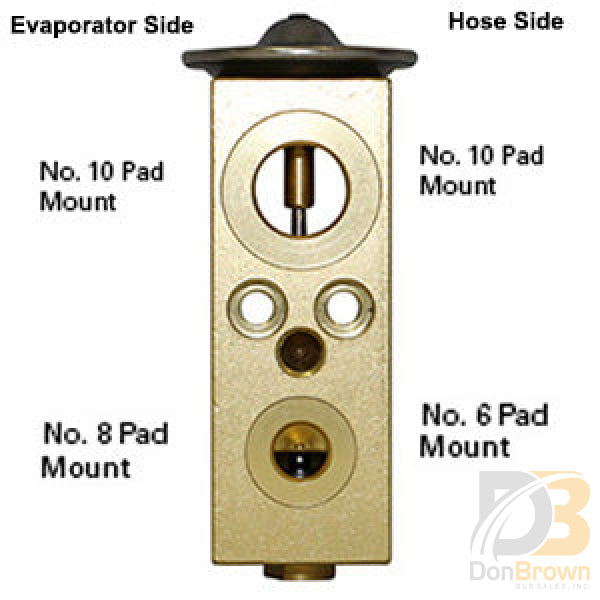 Kysor/Bergstrom Block Type Expansion Valve 1812005 540383
