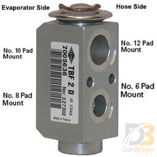 Kysor/Bergstrom Block Type Expansion Valve 1812006 540454