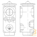 Kysor/Bergstrom Block Type Expansion Valve 1814004 1001398381