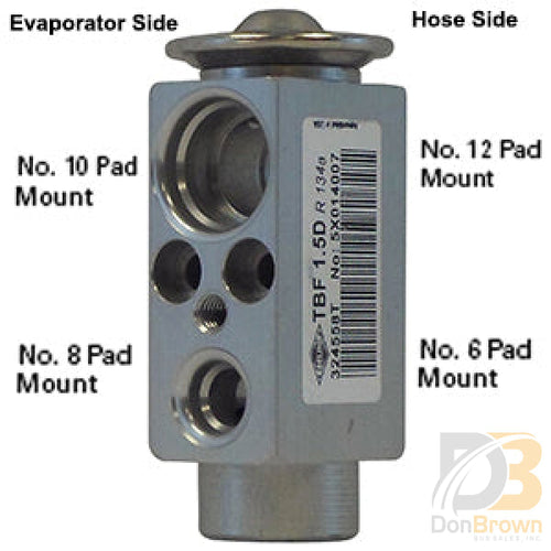 Kysor/Bergstrom Block Type Expansion Valve 1817005 1000207213