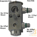 Kysor/Bergstrom Block Type Expansion Valve 1817008 1000352807