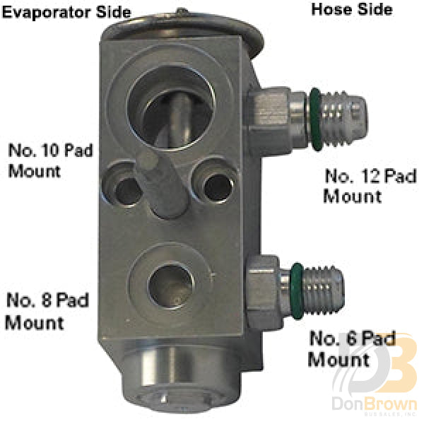 Kysor/Bergstrom Block Type Expansion Valve 1817008 1000352807