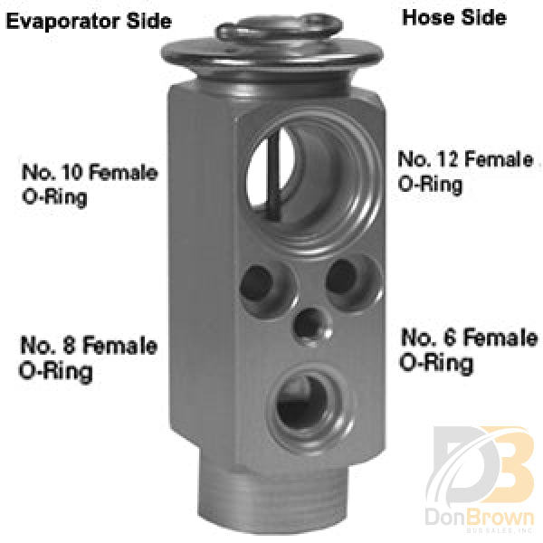 Kysor/Bergstrom Block Type Expansion Valve 1818006 1000122061