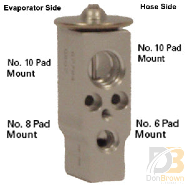 Kysor/Bergstrom Block Type Expansion Valve 1818007 1000477674