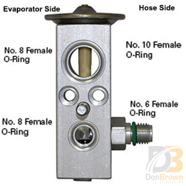 Kysor/Bergstrom Block Type Expansion Valve-Aftermarket Version 1813018 1001443802