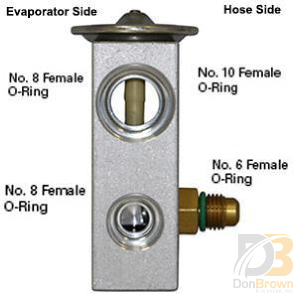 Kysor/Bergstrom Block Type Expansion Valve-Aftermarket Version 1814006 1001443391