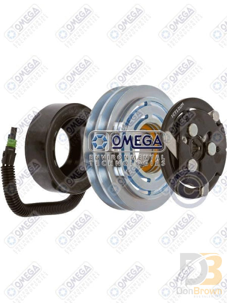 Omega Clutch 132mm 2A Groove 12V Fits 4647/4646/4639 22-04647