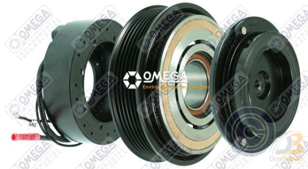 Omega Clutch Denso 7S/7SBU PV6 12V 4.91in 22-11292