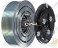 Omega Clutch PV8 Fits 4707 Compressor NO Coil 22-20219