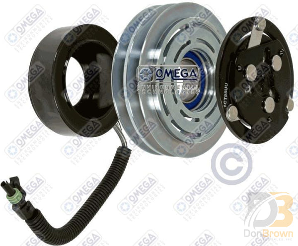Omega Clutch Sanden 132mm 2A Grv Fits 4643 Comp 22-20217