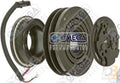 Omega Clutch Sanden 6in 2A Grv Fits SD 4609 Comp 22-20218