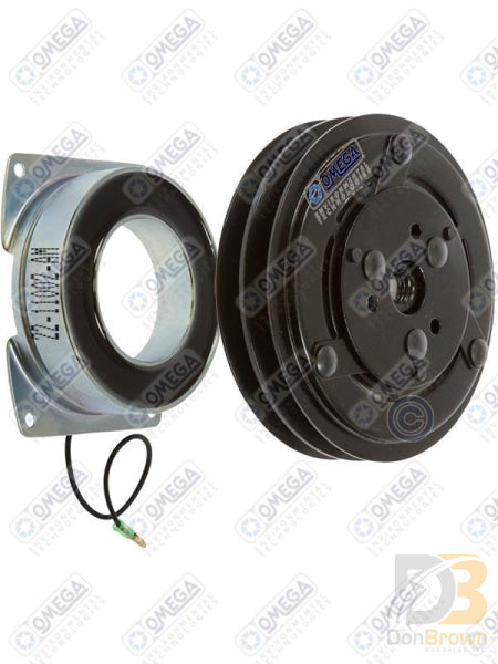 Omega Clutch York 6in 2A 12V 3 Spring with bullet Terminal 22-11002-AM