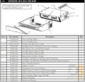 MCC Coil Asy, Evaporator, EM6,GEN4 08-62061-00