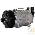 Trans/Air Compressor, 10 Cid, QP16, Ear, PV8, 119MM, 12V, V-mio 512129
