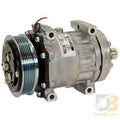 Trans/Air Compressor, 10 Cid, QP7H15, Direct, PV6, 119MM, 12V, H/tub-o 512221