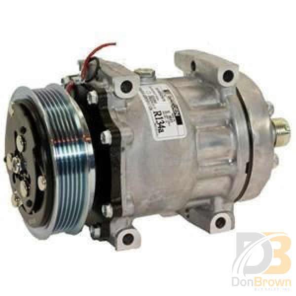 Trans/Air Compressor, 10 Cid, QP7H15, Direct, PV6, 119MM, 12V, H/tub-o 512221