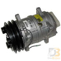 Trans/Air Compressor, 10 Cid, TM16, Ear, (2) V 1/2", 125MM, 12V, Mio 512117