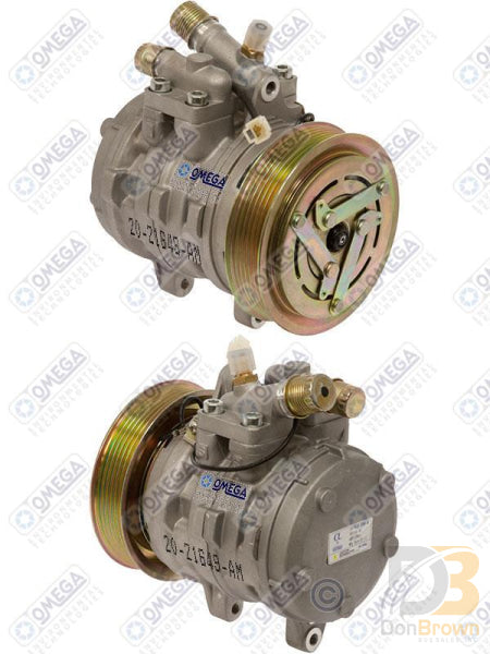 Omega Compressor 10P08E PV6 119mm 12V 20-21649-AM