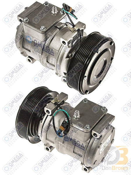Omega Compressor 10PA17C With Clutch PV8 145mm 24V 20-21563-AM
