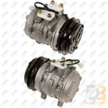 Omega Compressor 10PO8E 1GR 12V Kubota L4610 Remfg 20-21733-R