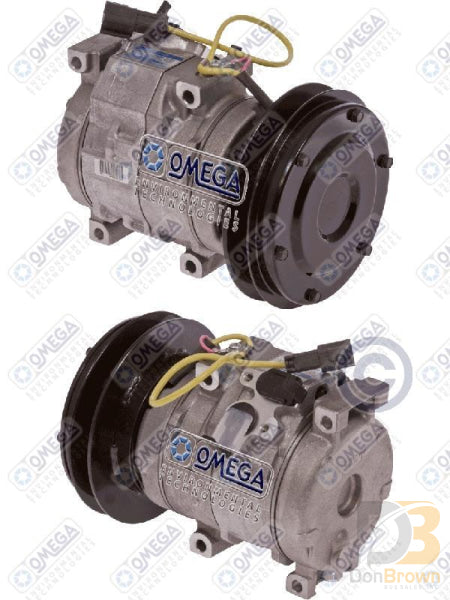 Omega Compressor 10S15C 1B 5/8in Groove 24V 152mm OE Denso 20-11582
