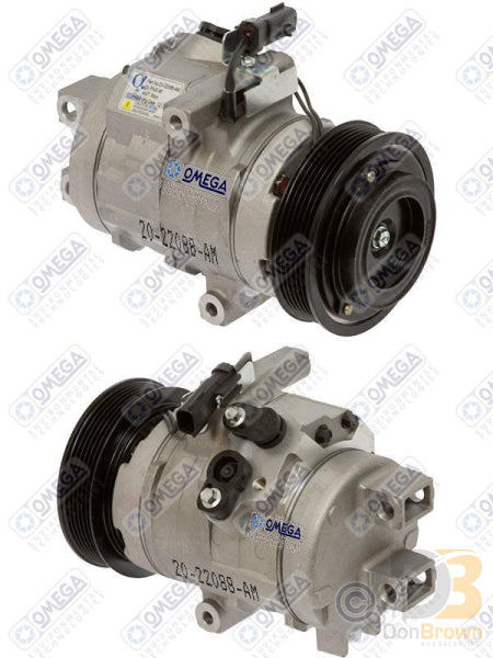 Omega Compressor 10S17C PV6 120mm 20-22088-AM