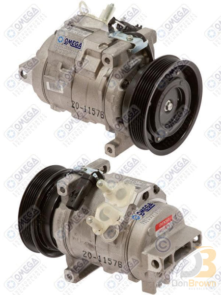 Omega Compressor 10S17C PV6 125mm 20-11576