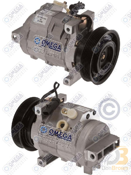 Omega Compressor 10S17C PV6 125mm 20-11576-AM