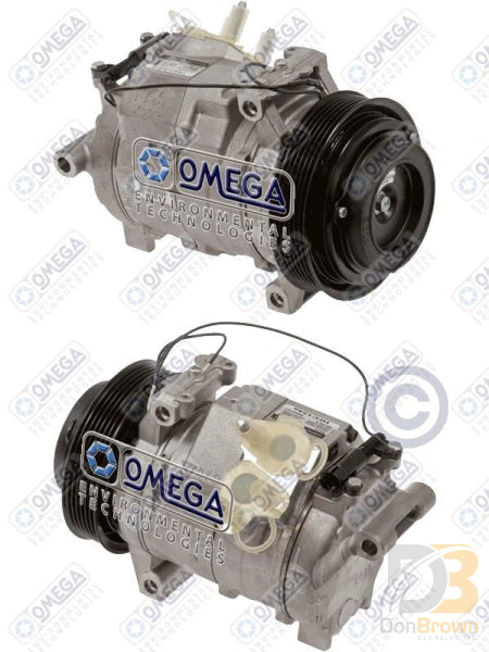 Omega Compressor 10S17C PV6 12V Mb Sprinter with rear A/C 20-22695