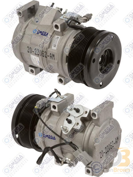 Omega Compressor 10S20C PV8 12V 117mm 20-22062-AM