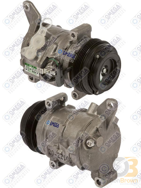 Omega Compressor 10SE18F PV4 12V 20-22101