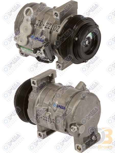 Omega Compressor 10SE18F PV6 12V 15-22180 20-22102