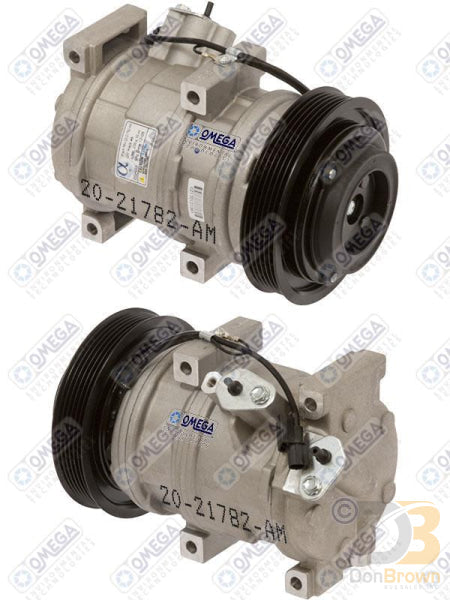 Omega Compressor 10SR17C PV6 135mm 12V 20-21782-AM